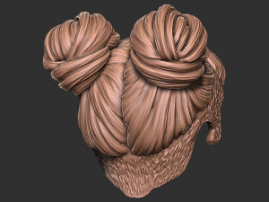 Hair 51 3D Print Model