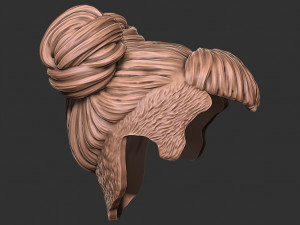 Hair 51 3D Print Model