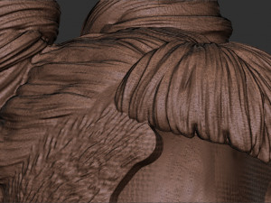 Hair 51 3D Print Model