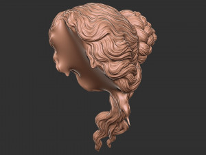 Hair 52 3D Baskı Modeli