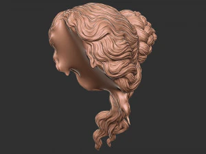 Hair 52 3D Print Model