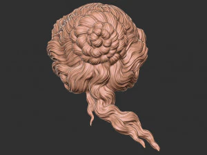 Hair 52 3D Print Model