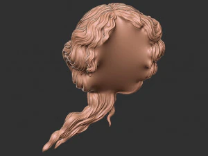 Hair 52 3D Print Model