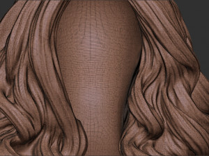 Hair 53 3D 모델