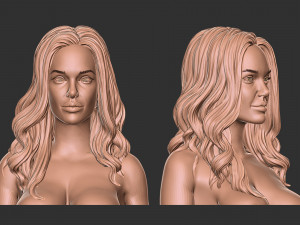 Hair 54 3D Принт Модель