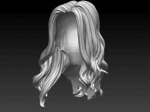 Hair 54 3D Принт Модель