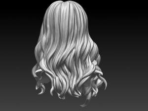 Hair 54 3D Принт Модель