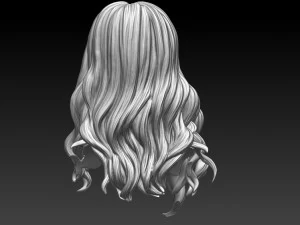 Hair 54 3D Print Model