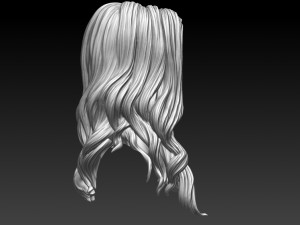 Hair 54 3D Принт Модель