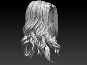 Hair 54 3D Принт Модель