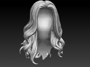 Hair 54 3D Принт Модель