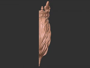 3D lion head crown pendant 3D Print Model