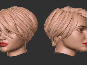 Hair 55 3D Принт Модель
