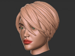 Hair 55 3D Print Model