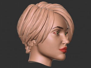 Hair 55 3D Print Model
