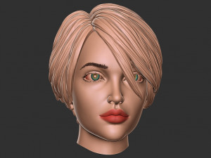 Hair 55 3D Print Model