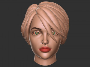Hair 56 Modèles 3D en vedette