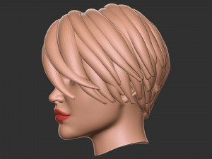 Hair 56 Modèles 3D en vedette