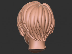 Hair 56 Modèles 3D en vedette