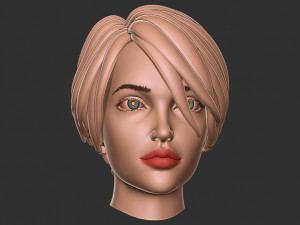 Hair 56 Modèles 3D en vedette