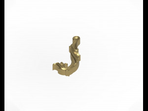 Letter I floral 3D प्रिंट मॉडल