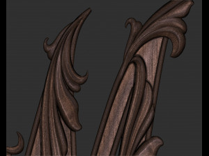 Letter M floral 3D Принт Модель