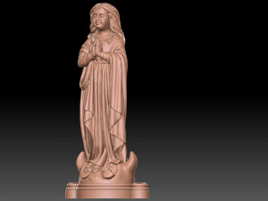 Lady of aparecida 3D-Druckmodell