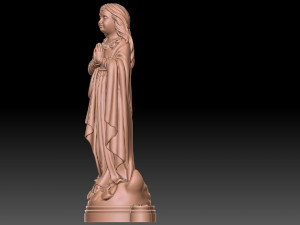 Lady of aparecida 3D-Druckmodell