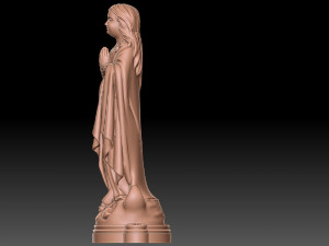 Lady of aparecida 3D-Druckmodell