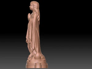 Lady of aparecida 3D Print Model