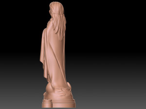 Lady of aparecida 3D-Druckmodell