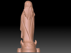 Lady of aparecida 3D-Druckmodell