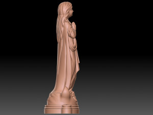 Lady of aparecida 3D-Druckmodell