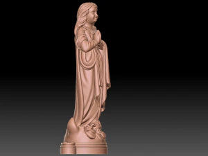 Lady of aparecida 3D Print Model