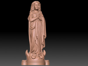 Lady of aparecida 3D-Druckmodell