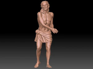 Jesus hands bound 3D Print Model