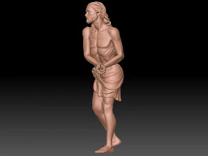 Jesus hands bound 3D Print Model