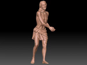 Jesus hands bound 3D Print Model