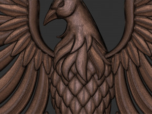 Eagle pendant 3d print model 3D-Druckmodell