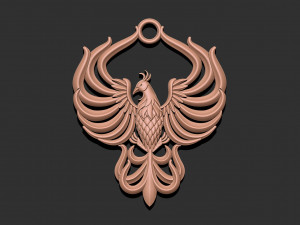 Eagle pendant 3d print model Modello di stampa 3D