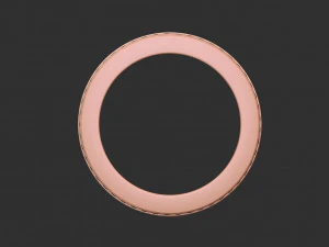 Impress&atilde;o 3D do anel Modelo de Impressão 3D