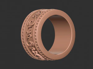 Impress&atilde;o 3D do anel Modelo de Impressão 3D
