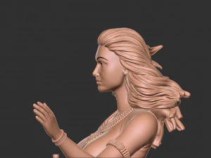 Hair 58 3D Print Model