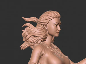 Hair 58 3D Print Model