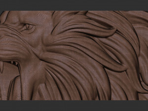 Angry lion crown 2 3d print model 3D Print Model