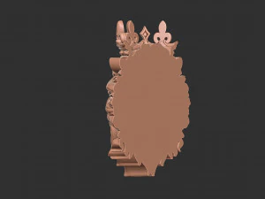 Lion crown 3d print model 3D Print Model