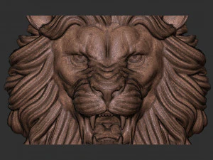 Angry lion crown 3d print model 3D Print Model