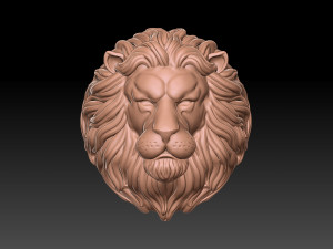 Lion ring 2 3d print 3Dプリントモデル