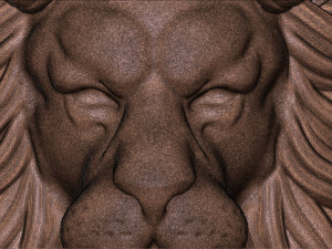Lion ring 2 3d print 3Dプリントモデル