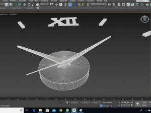 wall clock 3D Model
